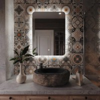 Зеркало Mixline Алон 60 с подсветкой