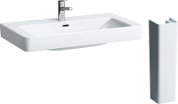 Раковина Laufen Pro S 8.1396.5.000.104.1 85 прямоугольная, с пьедесталом