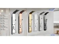 Душевая панель Ceruttispa Victoria BR CT9980 матовая нержавеющая сталь