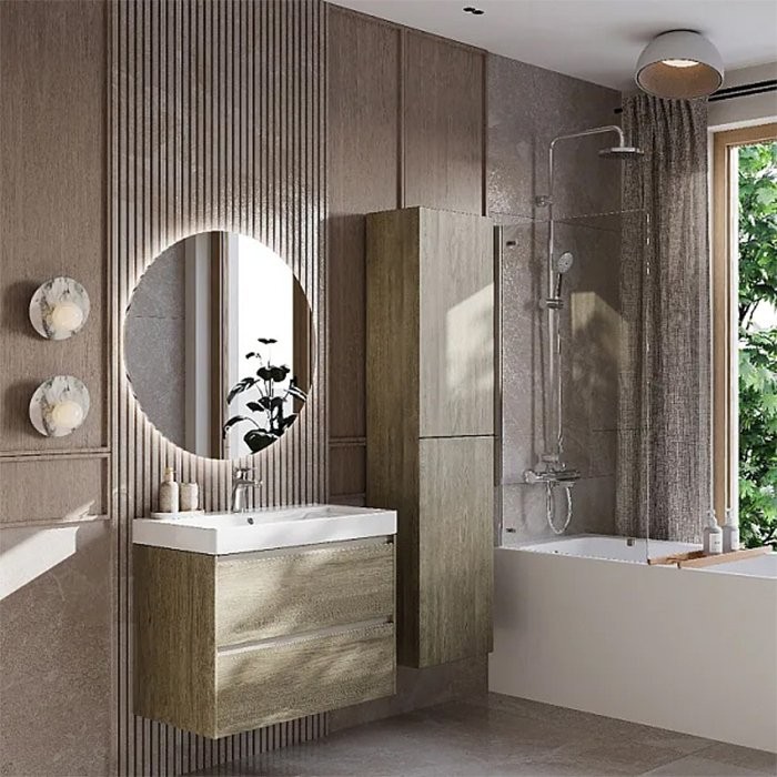 Мебель для ванной комнаты Roca Ona 80 вяз темный