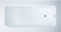 Ванна из искусственного камня Salini Orlanda Plus S-Sense 190x100 см, встраиваемая, матовая белая, на ножках