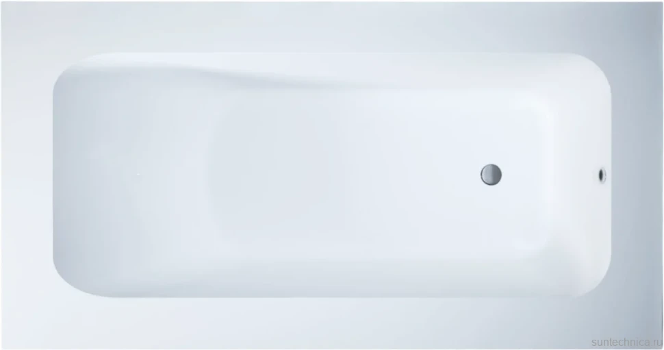 Ванна из искусственного камня Salini Orlanda Plus S-Sense 190x100 см, встраиваемая, матовая белая, на ножках