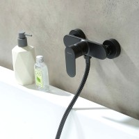 Комплект для ванной AQUATEK Ника AQ1831MB 3 в 1, матовый черный