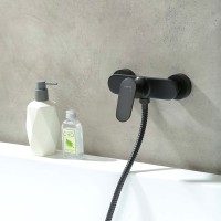 Комплект для ванной AQUATEK Ника AQ1831MB 3 в 1, матовый черный