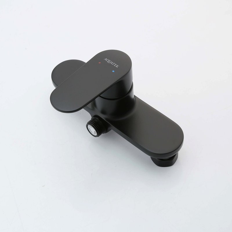 Комплект для ванной AQUATEK Ника AQ1831MB 3 в 1, матовый черный