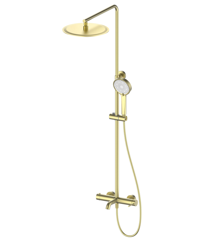 Душевая стойка Wonzon & Woghand WW-88739017-BG брашированное золото