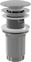 Донный клапан для раковины AlcaPlast A392C с переливом, хром Донный клапан для раковины AlcaPlast A392C с переливом, хром
