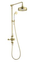 Душевая стойка Wonzon & Woghand WW-B3041-BG брашированное золото