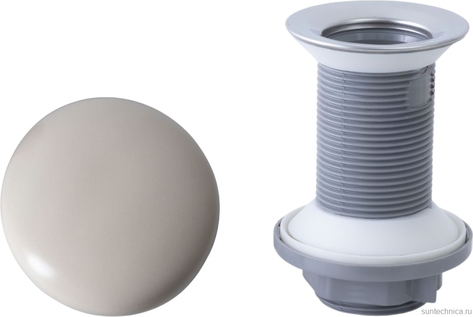 Донный клапан для раковины Allen Brau Fantasy 5.11001.IV без перелива, айвори