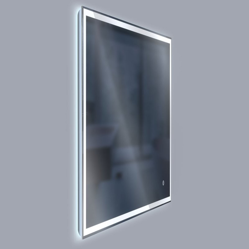 Мебель для ванной комнаты Vincea Chiara 2D 100, 2 ящика, камень, с белой раковиной