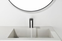 Смеситель для раковины Black&White Gravity 7102GM сенсорный, gun metal