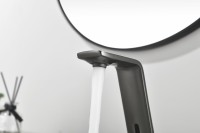 Смеситель для раковины Black&White Gravity 7102GM сенсорный, gun metal