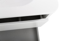 Тумба с раковиной Cezares Relax 80 подвесная, 2 ящика, bianco lucido