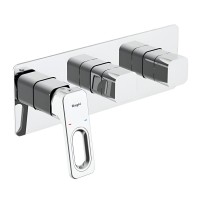 Встраиваемый смеситель для душа и ванны Raglo R51.274 С ВНУТРЕННЕЙ ЧАСТЬЮ, хром