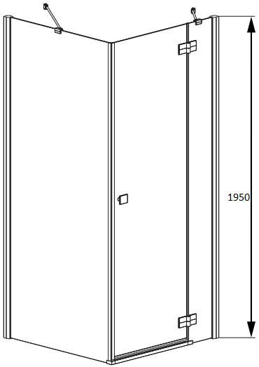 Душевой уголок Radaway Almatea KDJ 80x100 R