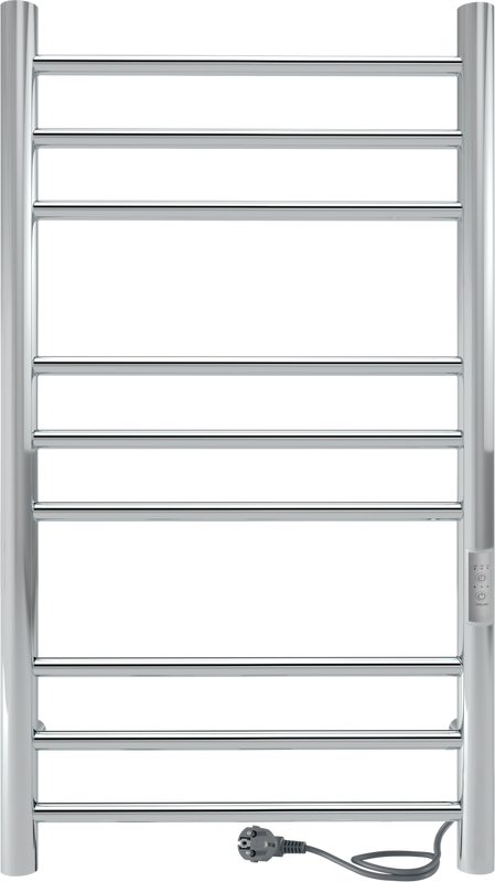 Полотенцесушитель электрический Indigo Line Trinity LСLTE80-40Rt серебристый