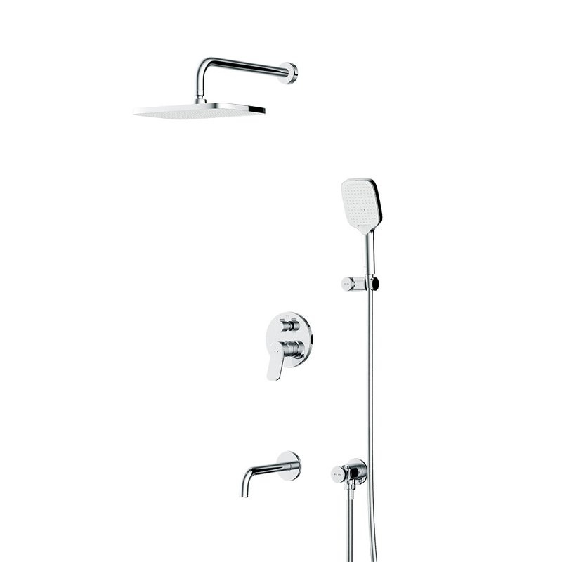 Душевой комплект AM.PM X-Joy FB85A3RH40 С ВНУТРЕННЕЙ ЧАСТЬЮ, хром