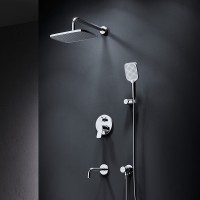 Душевой комплект AM.PM X-Joy FB85A3RH40 С ВНУТРЕННЕЙ ЧАСТЬЮ, хром