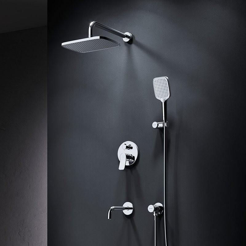 Душевой комплект AM.PM X-Joy FB85A3RH40 С ВНУТРЕННЕЙ ЧАСТЬЮ, хром