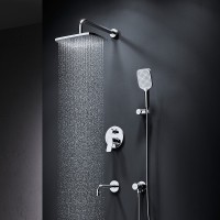 Душевой комплект AM.PM X-Joy FB85A3RH40 С ВНУТРЕННЕЙ ЧАСТЬЮ, хром