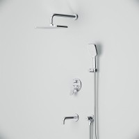 Душевой комплект AM.PM X-Joy FB85A3RH40 С ВНУТРЕННЕЙ ЧАСТЬЮ, хром