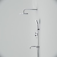 Душевой комплект AM.PM X-Joy FB85A3RH40 С ВНУТРЕННЕЙ ЧАСТЬЮ, хром