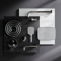 Душевой комплект AM.PM X-Joy FB85A3RH40 С ВНУТРЕННЕЙ ЧАСТЬЮ, хром