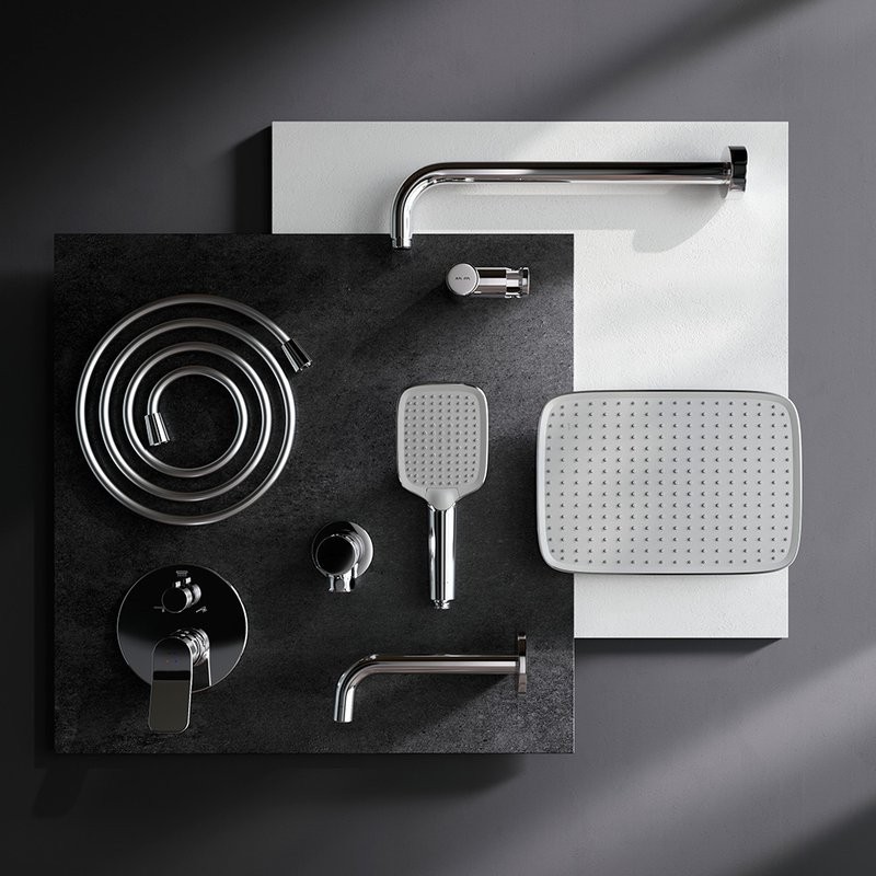 Душевой комплект AM.PM X-Joy FB85A3RH40 С ВНУТРЕННЕЙ ЧАСТЬЮ, хром