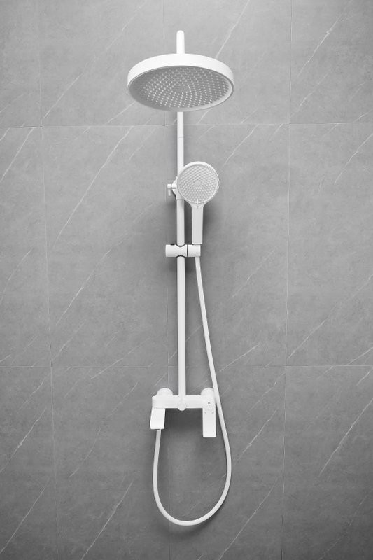 Душевая стойка Haiba HB24553-8 белая