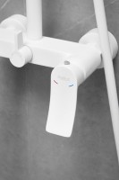 Душевая стойка Haiba HB24553-8 белая