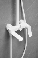 Душевая стойка Haiba HB24553-8 белая