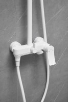 Душевая стойка Haiba HB24553-8 белая