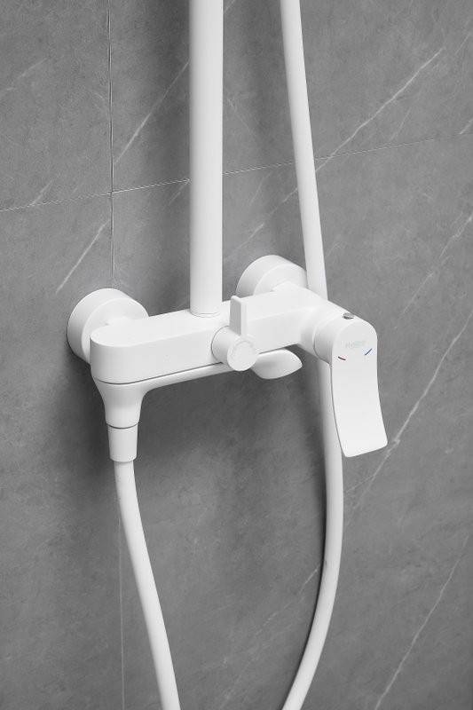 Душевая стойка Haiba HB24553-8 белая