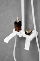 Душевая стойка Haiba HB24553-8 белая