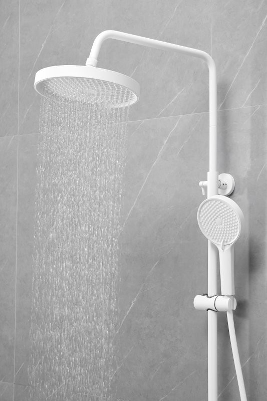 Душевая стойка Haiba HB24553-8 белая