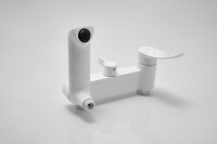 Душевая стойка Haiba HB24553-8 белая