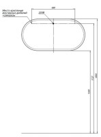 Мебель для ванной комнаты Allen Brau Infinity 100 1+1, подвесная, белый матовый, столешница бежевая