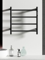 Полотенцесушитель электрический AQUAme с терморегулятором AQM3124MB Полотенцесушитель электрический AQUAme с терморегулятором AQM3124MB