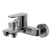 Смеситель для ванны с душем AQUATEK Ника AQ1840BGM оружейная сталь Смеситель для ванны с душем AQUATEK Ника AQ1840BGM оружейная сталь