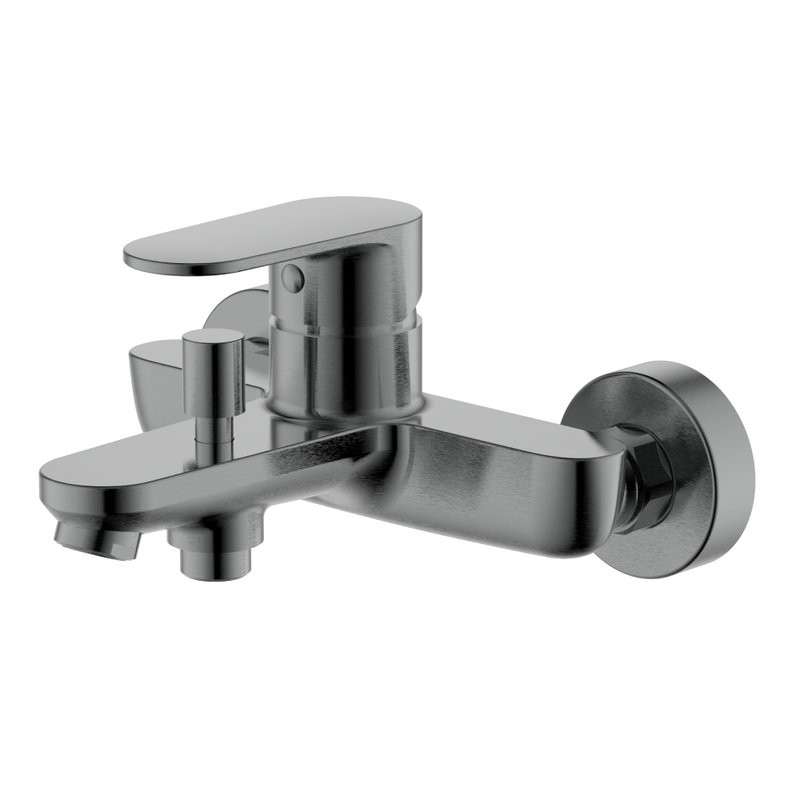 Смеситель для ванны с душем AQUATEK Ника AQ1840BGM оружейная сталь