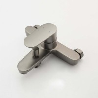 Смеситель для ванны с душем AQUATEK Ника AQ1840BGM оружейная сталь Смеситель для ванны с душем AQUATEK Ника AQ1840BGM оружейная сталь