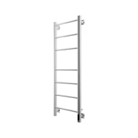 Полотенцесушитель электрический Grota Costa 430х1200 NP EL 120x45 см, подключение справа, слева, скрытое подключение справа, глянцевый хром, лесенка