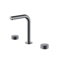 Смеситель для раковины Boheme Stick spirale 152-SGM.4 shine gun metal