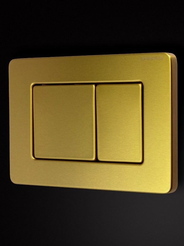 Кнопка смыва для унитаза CHARUS Robusto FP.310.BG.05 нержавеющая сталь