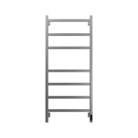 Полотенцесушитель электрический Grota Nosto 530х1200 NM EL 120x55 см, подключение справа, слева, скрытое подключение справа, матовый хром, лесенка