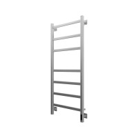 Полотенцесушитель электрический Grota Nosto 530х1200 NM EL 120x55 см, подключение справа, слева, скрытое подключение справа, матовый хром, лесенка