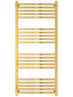 Полотенцесушитель водяной Сунержа Модус Pro 03-0450-1250 120x55 см, глянцевое золото, лесенка