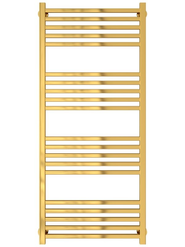 Полотенцесушитель водяной Сунержа Модус Pro 03-0450-1250 120x55 см, глянцевое золото, лесенка