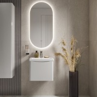 Мебель для ванной комнаты Vigo Glem 50 подвесная, 1 ящик, глянцевая белая