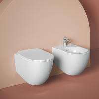 Биде подвесное ArtCeram File 2.0 FLB003 01 00 глянцевое белое Биде подвесное ArtCeram File 2.0 FLB003 01 00 глянцевое белое